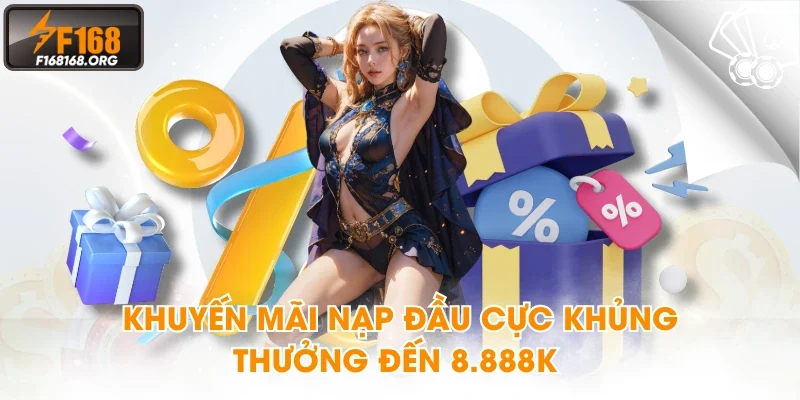 Khuyến mãi nạp đầu cực khủng, thưởng đến 8.888K